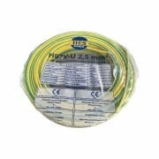 Hes Nya Kablo 2,5 mm² Sarıyeşil ( H07v-U )