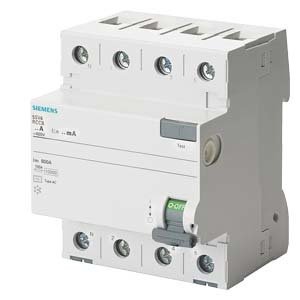 SIEMENS » 5SV5342-6  Kaçak Akım Rölesi 3X25A 30 mA , 3F+N 70 mm