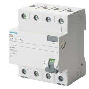 SIEMENS » 5SV3645-6 Kaçak Akım Rölesi 3X125A 300mA , 3F+N 70 mm