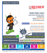 REÇBER - Koaksiyel Kablo Pvc RG6/U-4 TV CU/AL(100mt Fiyatı)