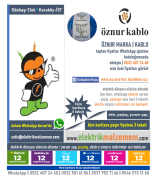ÖZNUR-TTR  KABLO 2X1,5 (100 MT FİYATI)