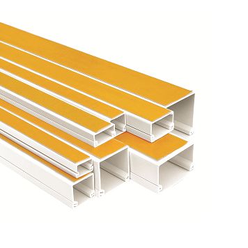 20x15 mm Kablo Kanalı Yapışkan Bantlı