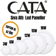 CT-5169 LED PANEL 18WT 6500K BEYAZ IŞIK