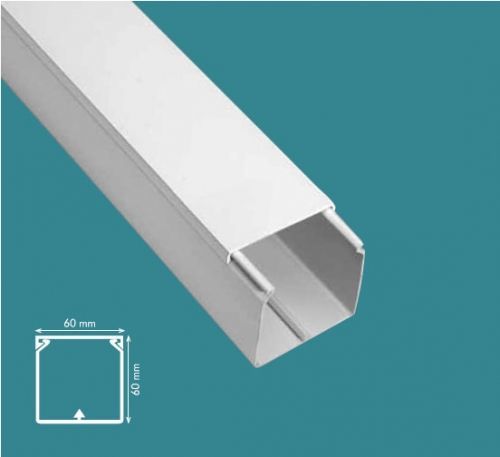60x60 mm Kablo Kanalı-Eko