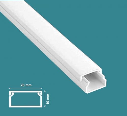 20x10 mm Kablo Kanalı-Eko