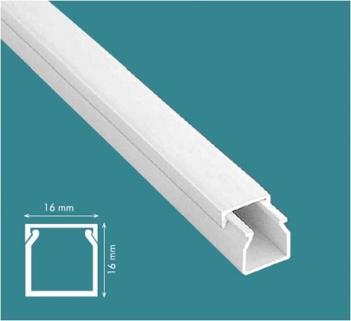 16x16 mm Kablo Kanalı-Eko