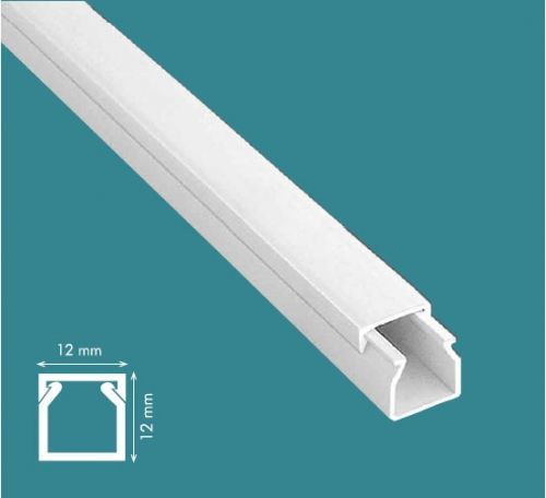 12x12 mm Kablo Kanalı-Eko