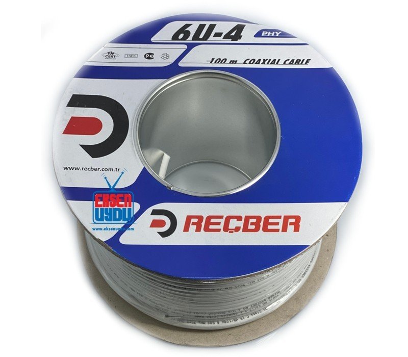 REÇBERUYDU KABLOSU RG6 - U4 (100 MT FİYATI)