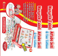 Diytoy Manyetik Tablet Alfabe Seti – Eğitici Harf ve Kelime Öğrenme Oyunu
