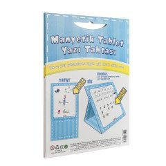 DİYTOY Manyetik Tablet Yazı Tahtası Erkek Mavi | Çocuklar için Eğitici ve Eğlenceli Yazı Tahtası
