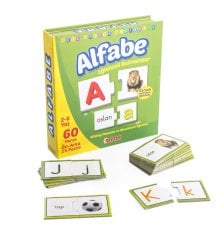 DIYTOY Alfabeyi Öğreniyorum Puzzle – 60 Parça, Eğitici ve Eğlenceli Alfabe Oyunu, 2-6 Yaş Çocuklar İçin