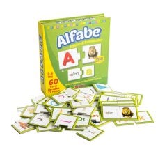 DIYTOY Alfabeyi Öğreniyorum Puzzle – 60 Parça, Eğitici ve Eğlenceli Alfabe Oyunu, 2-6 Yaş Çocuklar İçin