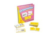 Diytoy Zıt Kavramlar Eğitici Puzzle – 2'li Ön-Arka Bulmaca | 2-6 Yaş | 60 Parça | Gerçek Fotoğraflı