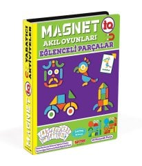 DIYTOY Akıl Oyunları Serisi – 3-8 Yaş Manyetik Zeka ve Yaratıcılık Seti | 76 Parça Eğlenceli Figürler