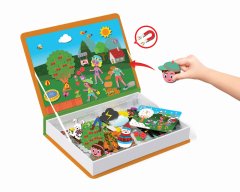 DİYTOY Manyetik Mevsimler Hikaye Oluşturma Oyunu - 108 Parça Eğitici Set (3-8 Yaş)