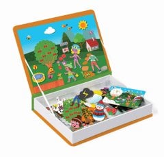 DİYTOY Manyetik Mevsimler Hikaye Oluşturma Oyunu - 108 Parça Eğitici Set (3-8 Yaş)