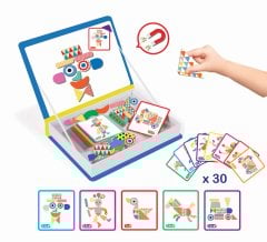 DİYTOY Manyetik Magnet Akıl Oyunları - 73 Parça Eğitici ve Yaratıcı Set