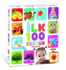 DİYTOY İlk 100 Sözcük Zeka Kartları – Bebekler İçin Eğitici Flash Kartlar | 12 Ay+ Konuşma ve Zeka Gelişimi |Destekli