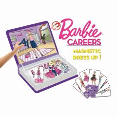 DIYTOY Barbie & Careers Manyetik Giydirme Oyunu – 62 Parça, Kıyafet Kombinleri, 3-8 Yaş Kız Çocuk Oyuncağı(Kopya)