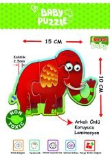 Diytoy Baby Puzzle – Orman Hayvanları | Eğitici Yapboz Seti 1 Yaş ve Üstü