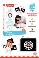 Fisher Price 0-6 Ay Bebeğimin İlk Zeka Kartları - 15 Adet Çift Taraflı Yüksek Kontrastlı Kartlar