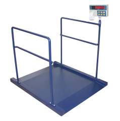 HWP 300 Kg. 90x120 Yazıcılı Diyaliz Baskülü (Çift Rampalı)