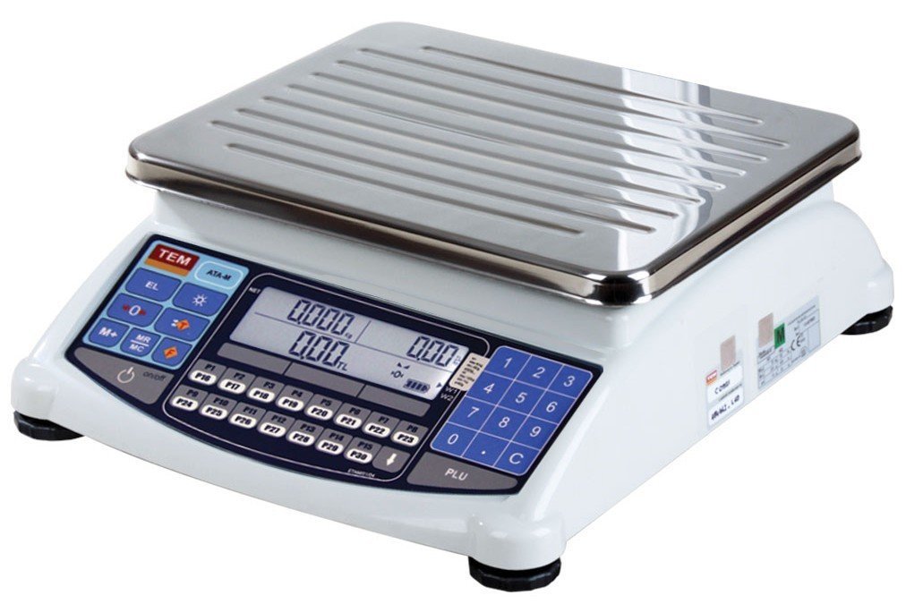 ATA-M 30 Kg. 5/10 Gr. Fiyat Hesaplamalı Terazi