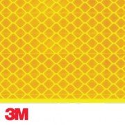 Reflektif Şerit 3M Sert Zemin 5,5cmx50mt Sarı