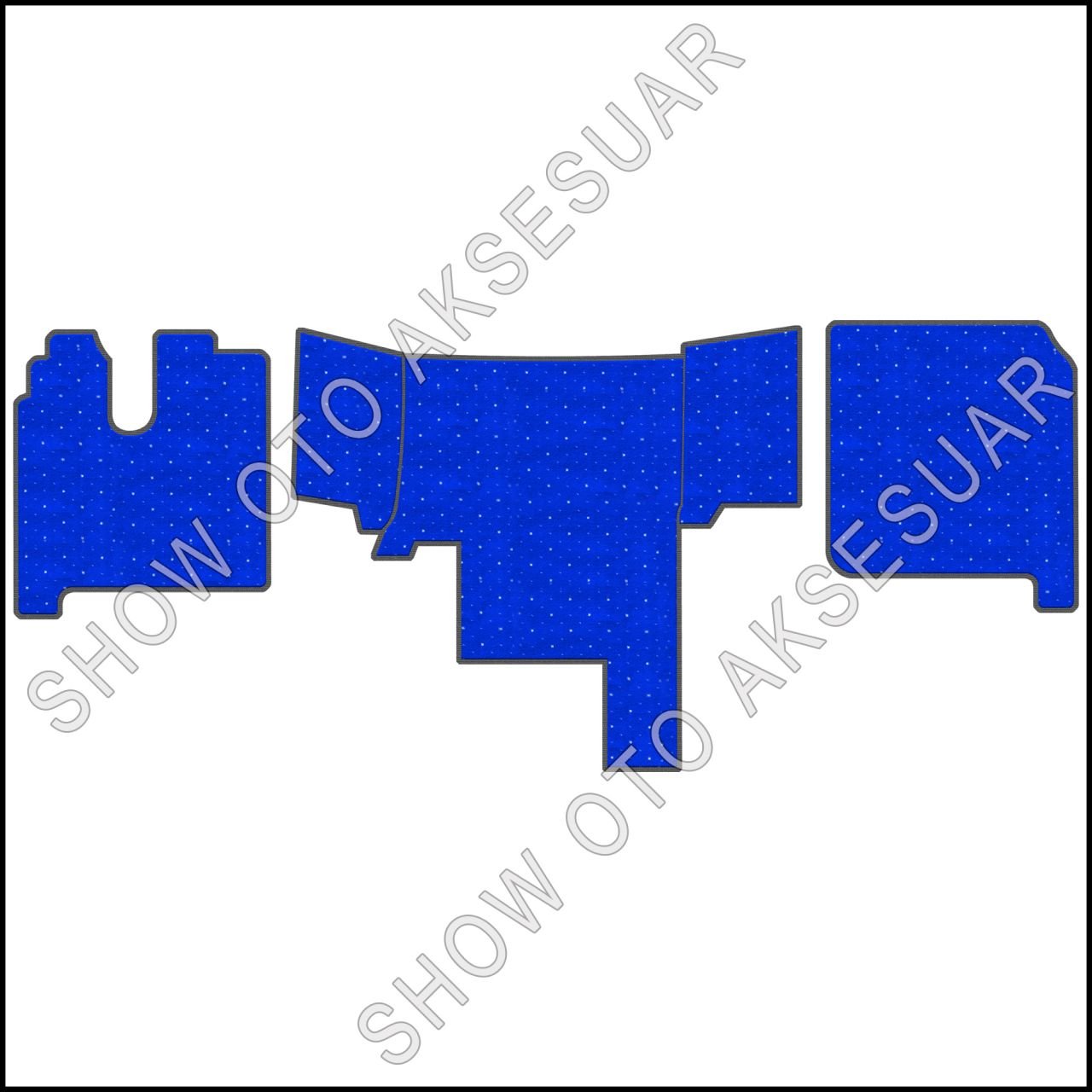 Halı Takımı (Bukle) Mavi TGL 12-180 Bütün Modeller