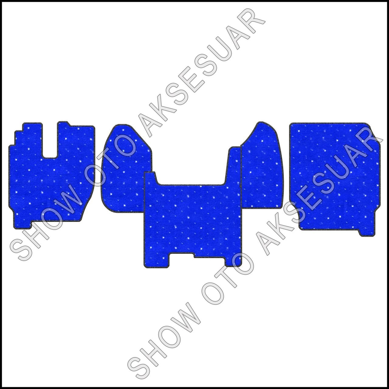 Halı Takımı (Bukle) Mavi Stralis 450 Otomatik