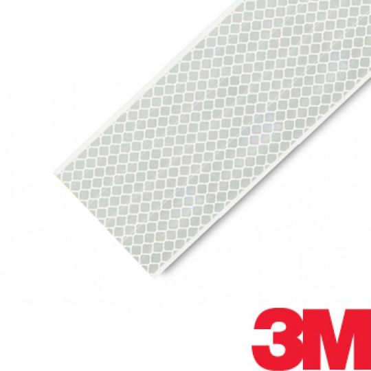 Reflektif Şerit 3M Sert Zemin İçin 5,5cmx50m Beyaz