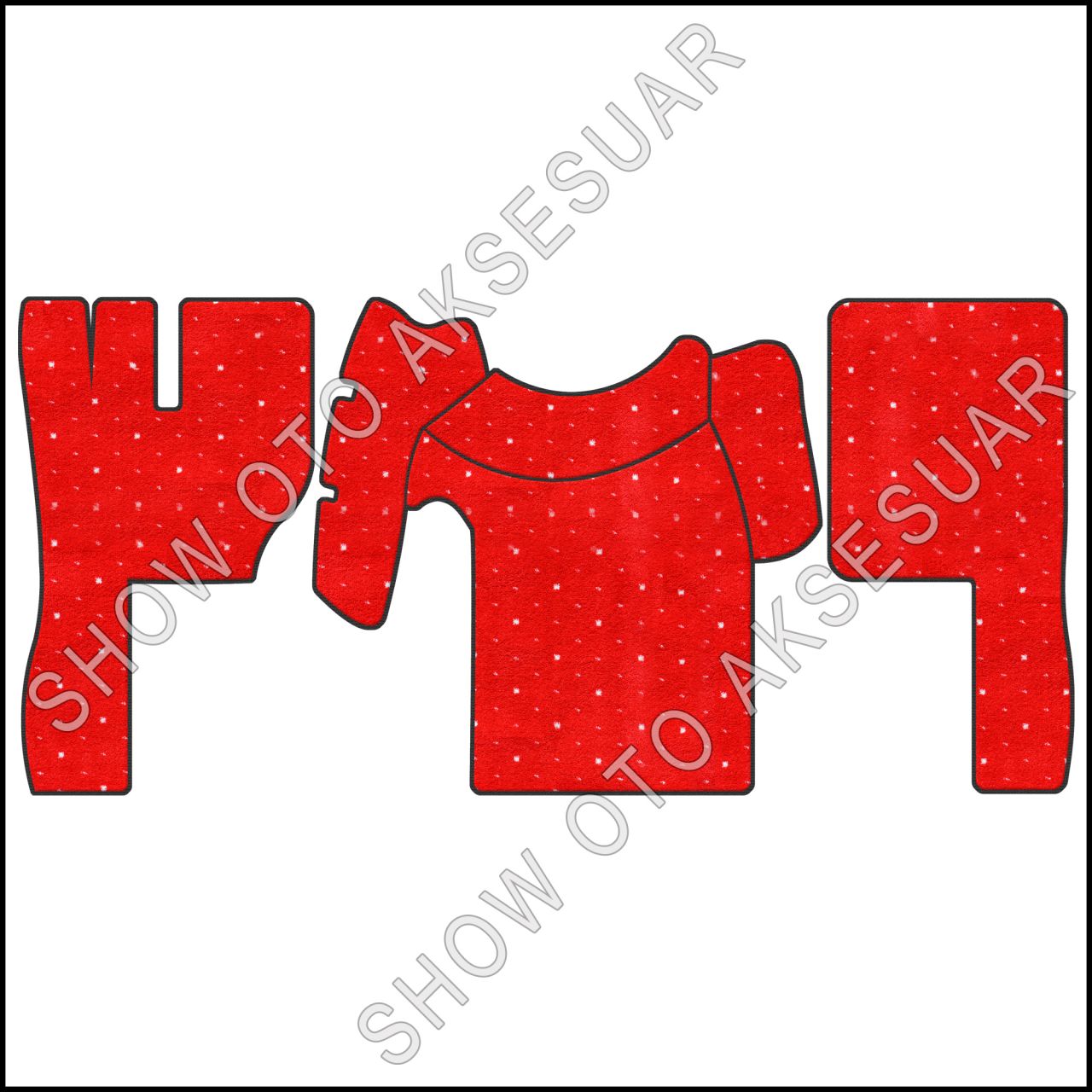 Halı Takımı (Bukle) Kırmızı FH (2000 - 2004)