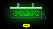 Volvo Ön Cam Işıklı Yazı 35 cm Yeşil 24 volt
