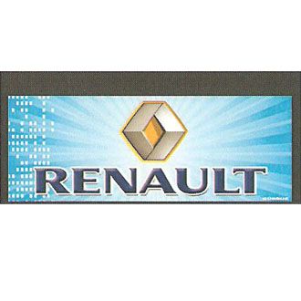 Teker Arkası Paspas 1 Adet Dijital Renault 28x64 cm