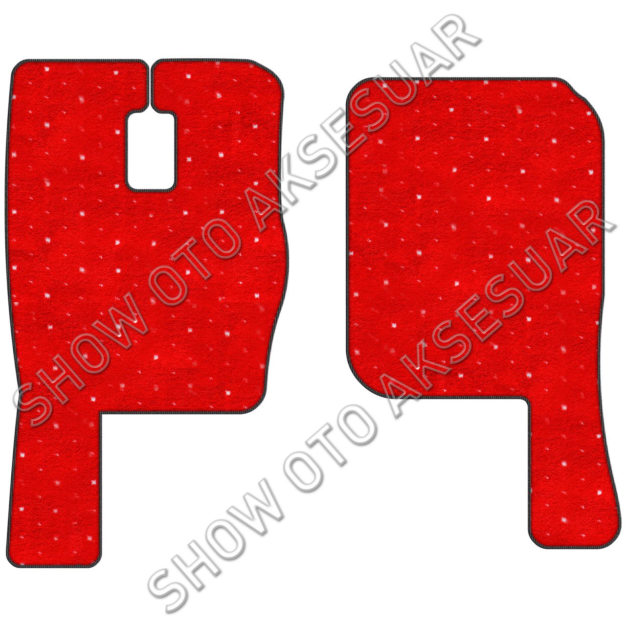 Halı Takımı (Bukle) Kırmızı 12,153 Grubu