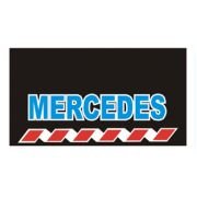 Kamyon Çamurluk Paspası Mercedes Yazılı 30x50 cm
