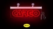 Cargo Ön Cam Işıklı Yazı 35 cm Kırmızı 24 volt