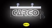 Cargo Ön Cam Işıklı Yazı 35 cm Beyaz 12 volt