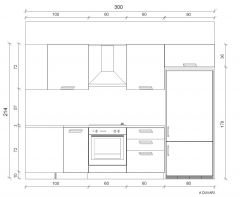 Kenyap 134006 Highgloss PVC Kapaklı Mutfak