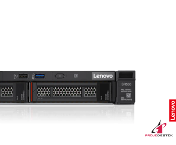 Lenovo Server 7X08A0ADEA ThinkSystem SR530 Xeon Silver 4208 8C 2.1GHz 1x16GB 2933MHz O/B 530-8i XCC Advanced 1x750W