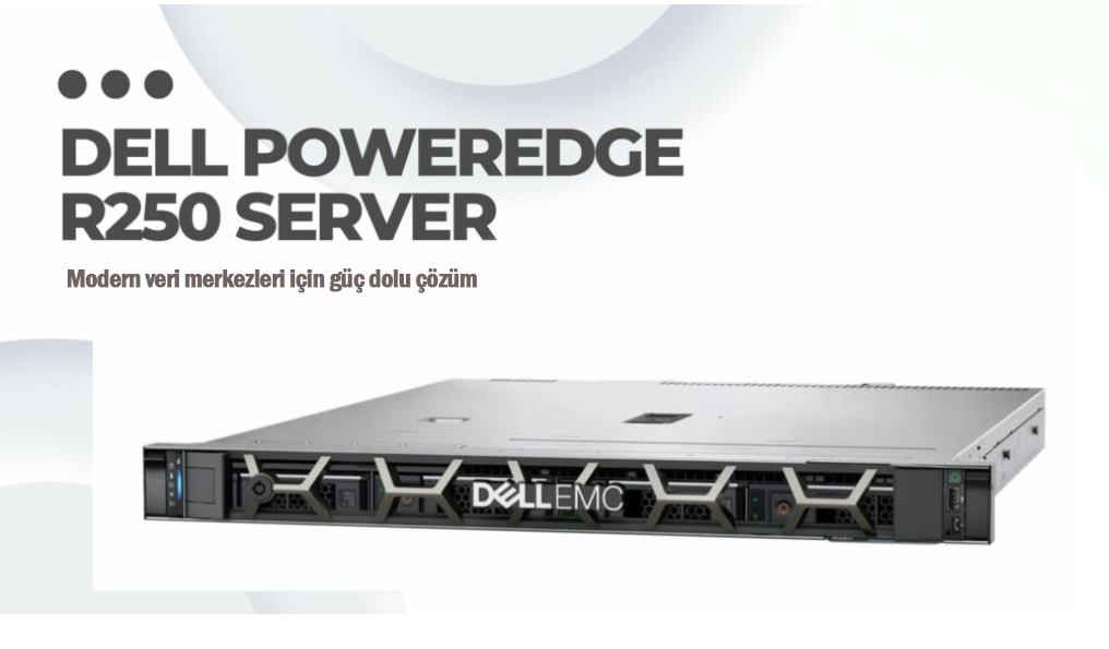 Dell R250 Rack Sunucu