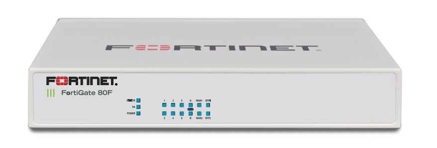 FortiGate-80F Hardware plus 1 Year 24x7 FortiCare and FortiGuard Unified Threat Protection (UTP)