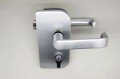 WSS GLASS DOOR HANDLE CURVED - FACING FRAME