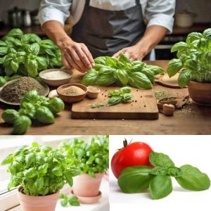 Aromatik tatlı fesleğen tohumu sweet basil