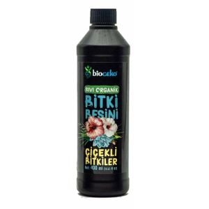 Çiçek açtıran çiçekli bitkiler için sıvı gübre 400 ml Biogeko