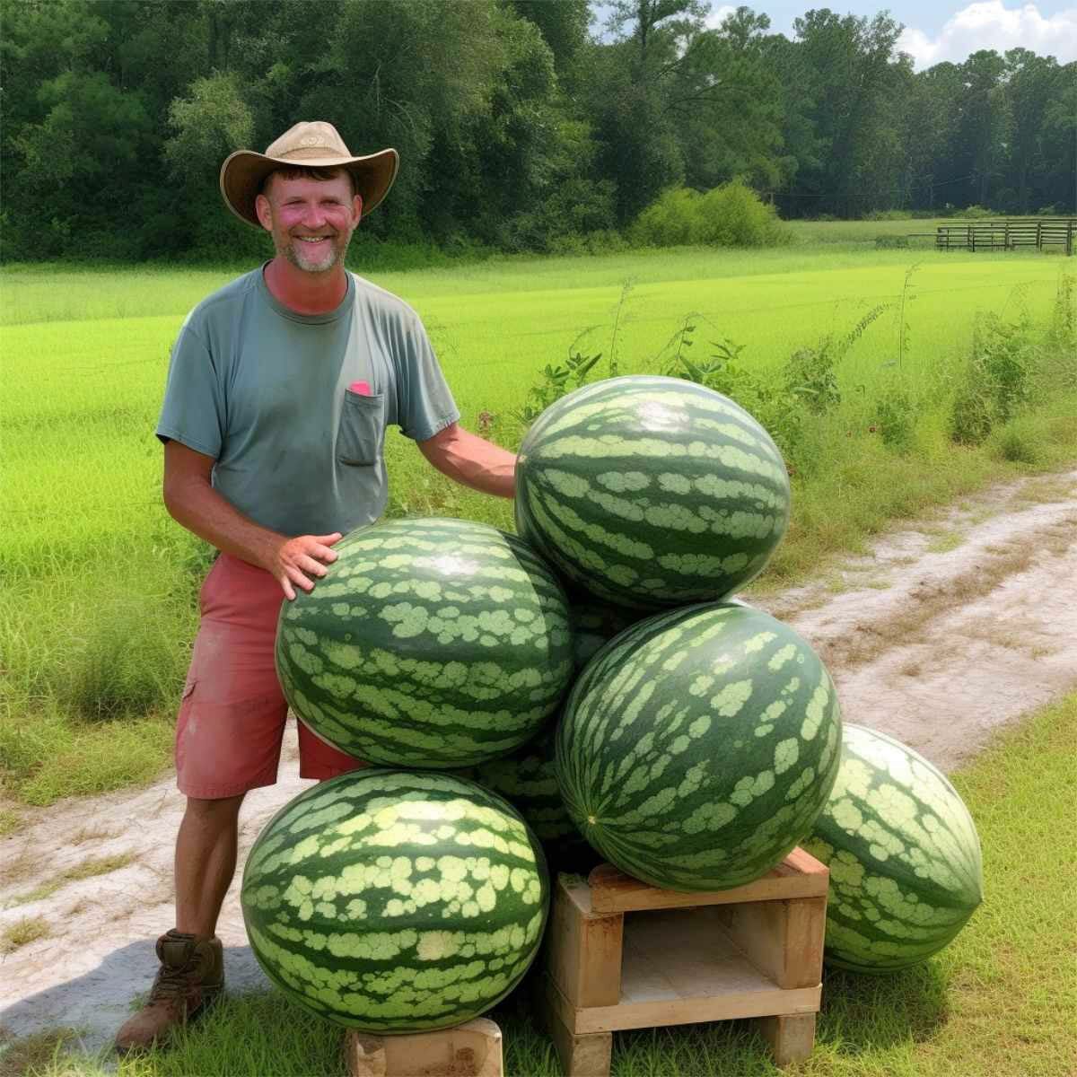 Dev karpuz tohumu geleneksel watermelon florida giant