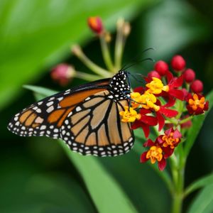 Kelebek çiçeği asclepias tohumu Kan Çiçeği Asclepias Curassavica