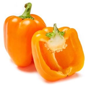 Portakal rengi biber tohumu orange california wonder bell pepper