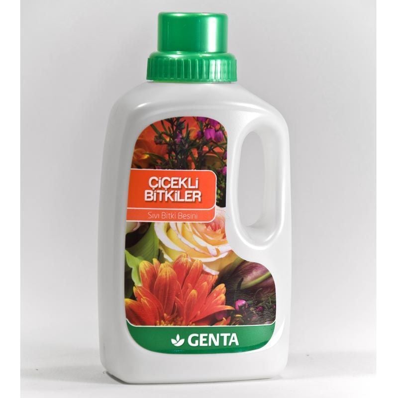 Çiçekli bitki sıvı gübre 500 ml Genta