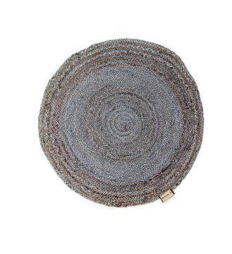 JUTE DHURRY DAİRE ABR-8 GREEN-ATA HALI
